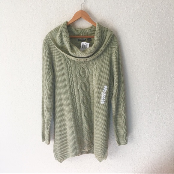 JEANNE PIERRE Sweaters - Jeanne Pierre 2X sweater Cowl neck new sweater